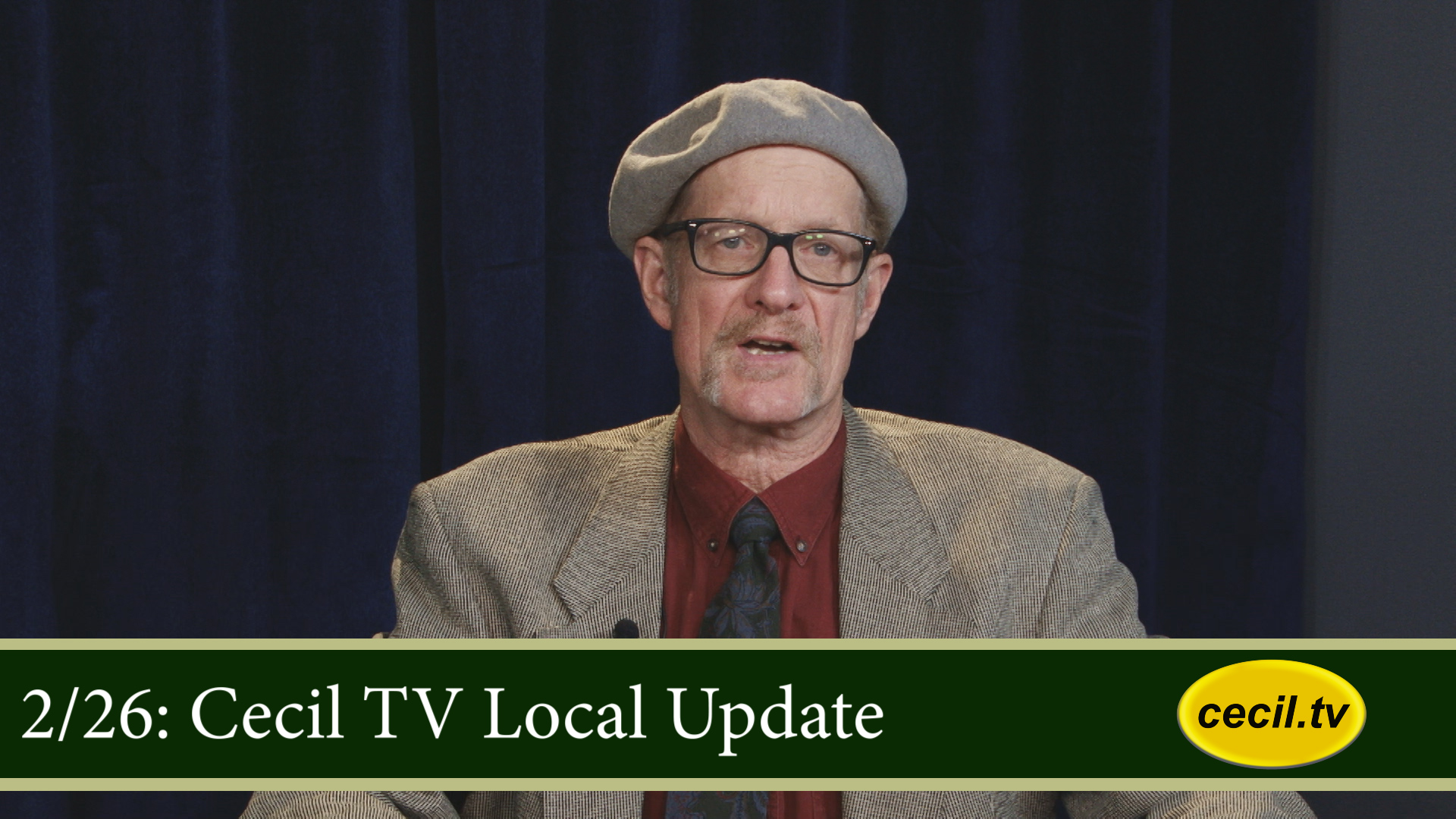 Cecil TV | Show Open: Rob with News Update on 30@6 | February 25, 2020 ...