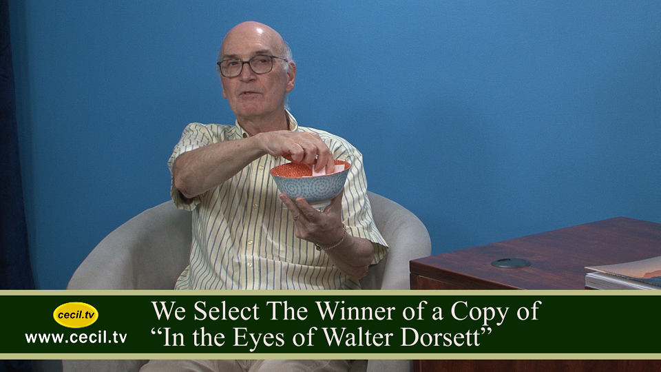 We Select The Winner of a Copy of “In the Eyes of Walter Dorsett”