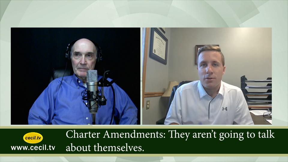 Charter Amendments: They aren’t going to talk about themselves.