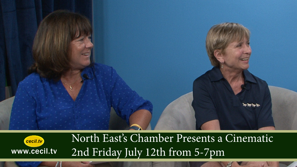 North East’s Chamber Presents a Cinematic 2nd Friday July 12th from 5-7pm