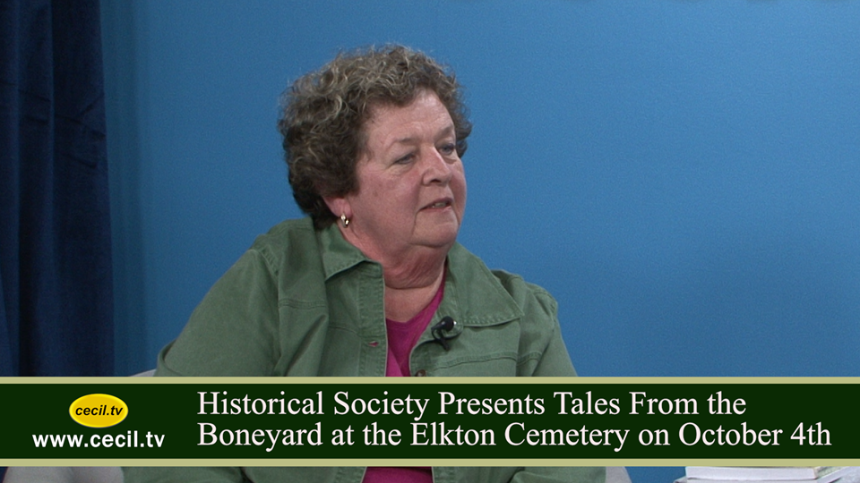 Historical Society Presents Tales From the Boneyard at the Elkton Cemetery on October 4th